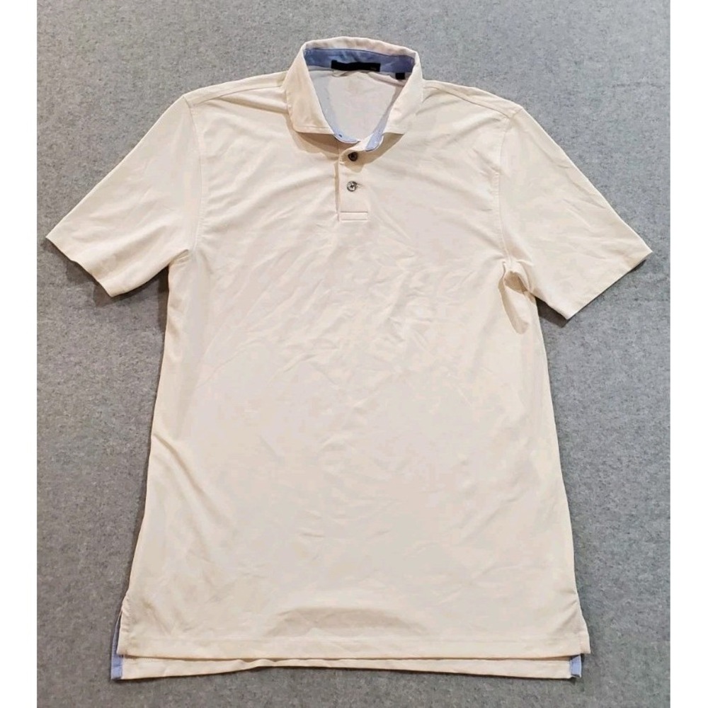 Greyson Golf Short Sleeve Polo Shirt‎ White Size XXL Wolf Logo